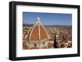 The Dome of Santa Maria Del Fiore and Roof Tops, Florence, Tuscany, Italy, Europe-Simon Montgomery-Framed Photographic Print