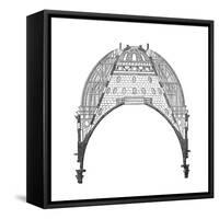 The Dome of St Paul's Cathedral, London, 17th Century-Christopher Wren-Framed Stretched Canvas