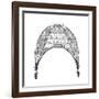 The Dome of St Paul's Cathedral, London, 17th Century-Christopher Wren-Framed Giclee Print