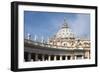 The Dome of St. Peters Basilica, Vatican City, Rome, Lazio, Italy-James Emmerson-Framed Photographic Print