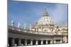 The Dome of St. Peters Basilica, Vatican City, Rome, Lazio, Italy-James Emmerson-Mounted Photographic Print