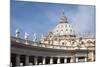 The Dome of St. Peters Basilica, Vatican City, Rome, Lazio, Italy-James Emmerson-Mounted Photographic Print