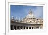 The Dome of St. Peters Basilica, Vatican City, Rome, Lazio, Italy-James Emmerson-Framed Photographic Print