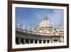 The Dome of St. Peters Basilica, Vatican City, Rome, Lazio, Italy-James Emmerson-Framed Photographic Print