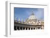 The Dome of St. Peters Basilica, Vatican City, Rome, Lazio, Italy-James Emmerson-Framed Photographic Print