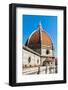 The Dome of the Duomo Santa Maria del Fiore, Florence, Tuscany, Italy-Nico Tondini-Framed Photographic Print