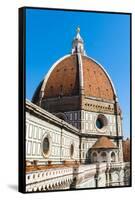 The Dome of the Duomo Santa Maria del Fiore, Florence, Tuscany, Italy-Nico Tondini-Framed Stretched Canvas