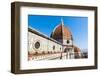 The Dome of the Duomo Santa Maria del Fiore, Florence, Tuscany, Italy-Nico Tondini-Framed Photographic Print