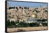 The Dome of the Rock, Built AD 692, and the City Beyond-null-Framed Stretched Canvas