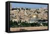 The Dome of the Rock, Built AD 692, and the City Beyond-null-Framed Stretched Canvas