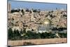 The Dome of the Rock, Built AD 692, and the City Beyond-null-Mounted Giclee Print
