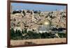 The Dome of the Rock, Built AD 692, and the City Beyond-null-Framed Giclee Print