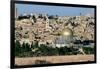 The Dome of the Rock, Built AD 692, and the City Beyond-null-Framed Giclee Print