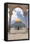 The Dome of the Rock, East Jerusalem-null-Framed Stretched Canvas