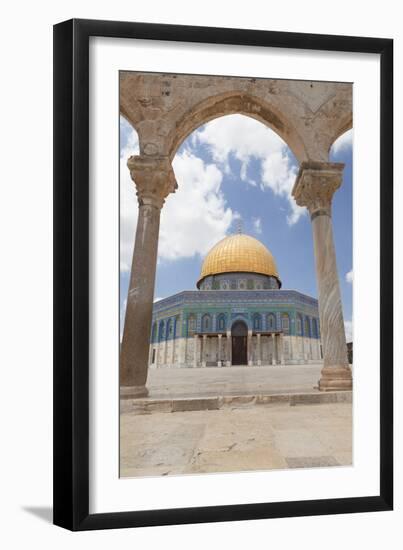 The Dome of the Rock, East Jerusalem-null-Framed Photographic Print