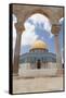 The Dome of the Rock, East Jerusalem-null-Framed Stretched Canvas