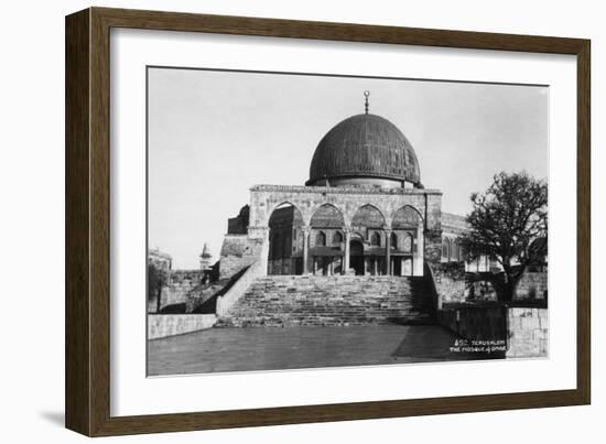 The Dome of the Rock, Jerusalem, C1920S-C1930S-null-Framed Photographic Print