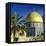 The Dome of the Rock, Muslim Shrine on Temple Mount, Jerusalem, Israel-G Richardson-Framed Stretched Canvas