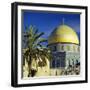 The Dome of the Rock, Muslim Shrine on Temple Mount, Jerusalem, Israel-G Richardson-Framed Photographic Print