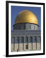 The Dome of the Rock, Old City, Unesco World Heritage Site, Jerusalem, Israel, Middle East-Eitan Simanor-Framed Photographic Print