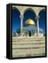 The Dome of the Rock, Temple Mount, Old City, Jerusalem, Israel, Middle East-Sylvain Grandadam-Framed Stretched Canvas