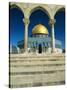 The Dome of the Rock, Temple Mount, Old City, Jerusalem, Israel, Middle East-Sylvain Grandadam-Stretched Canvas