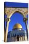 The Dome of the Rock, Temple Mount, UNESCO World Heritage Site, Jerusalem, Israel, Middle East-Neil Farrin-Stretched Canvas