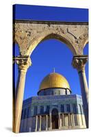 The Dome of the Rock, Temple Mount, UNESCO World Heritage Site, Jerusalem, Israel, Middle East-Neil Farrin-Stretched Canvas