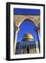 The Dome of the Rock, Temple Mount, UNESCO World Heritage Site, Jerusalem, Israel, Middle East-Neil Farrin-Framed Photographic Print