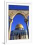 The Dome of the Rock, Temple Mount, UNESCO World Heritage Site, Jerusalem, Israel, Middle East-Neil Farrin-Framed Photographic Print