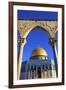 The Dome of the Rock, Temple Mount, UNESCO World Heritage Site, Jerusalem, Israel, Middle East-Neil Farrin-Framed Photographic Print