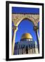 The Dome of the Rock, Temple Mount, UNESCO World Heritage Site, Jerusalem, Israel, Middle East-Neil Farrin-Framed Photographic Print