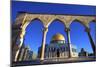 The Dome of the Rock, Temple Mount, UNESCO World Heritage Site, Jerusalem, Israel, Middle East-Neil Farrin-Mounted Photographic Print