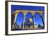 The Dome of the Rock, Temple Mount, UNESCO World Heritage Site, Jerusalem, Israel, Middle East-Neil Farrin-Framed Photographic Print