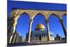 The Dome of the Rock, Temple Mount, UNESCO World Heritage Site, Jerusalem, Israel, Middle East-Neil Farrin-Mounted Photographic Print