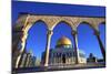 The Dome of the Rock, Temple Mount, UNESCO World Heritage Site, Jerusalem, Israel, Middle East-Neil Farrin-Mounted Photographic Print