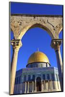 The Dome of the Rock, Temple Mount, UNESCO World Heritage Site, Jerusalem, Israel, Middle East-Neil Farrin-Mounted Photographic Print