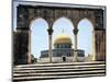 The Dome of the Rock was Built During the Omayyad Caliphate on the Temple Mount in Jerusalem-null-Mounted Giclee Print