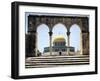 The Dome of the Rock was Built During the Omayyad Caliphate on the Temple Mount in Jerusalem-null-Framed Giclee Print