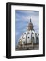 The domed roof of St Peter's Basilica, Vatican City, Rome, Italy.-David Clapp-Framed Photographic Print