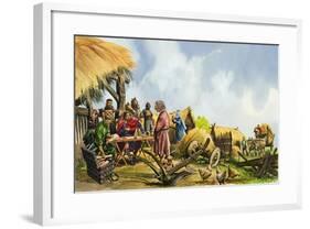 The Domesday Book-Peter Jackson-Framed Giclee Print