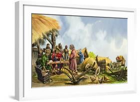 The Domesday Book-Peter Jackson-Framed Giclee Print