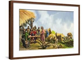 The Domesday Book-Peter Jackson-Framed Giclee Print