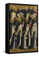The Dominican Blessed (Panel from Fiesole San Domenico Altarpiec), C. 1423-1424-Fra Angelico-Framed Stretched Canvas