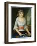 The Domino Girl, c.1790-American School-Framed Giclee Print