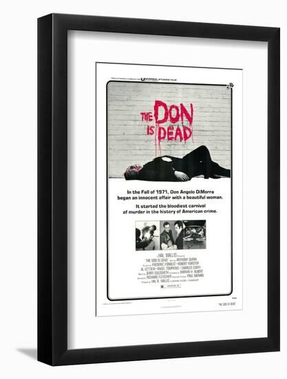 The Don Is Dead-null-Framed Photo
