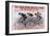 The Donaldson Bicycle Lithos for the Season of 1896-null-Framed Giclee Print