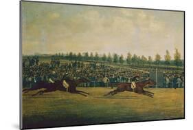 The Doncaster St Leger, 1850-Henry Thomas Alken-Mounted Giclee Print