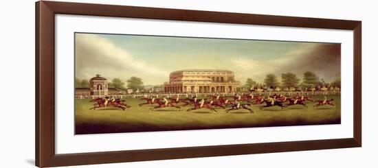 The Doncaster St. Leger of 1812 - the Finish-John Sinclair-Framed Giclee Print