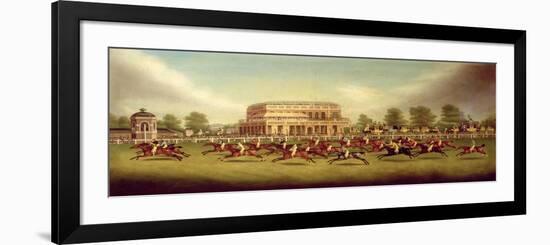 The Doncaster St. Leger of 1812 - the Finish-John Sinclair-Framed Giclee Print